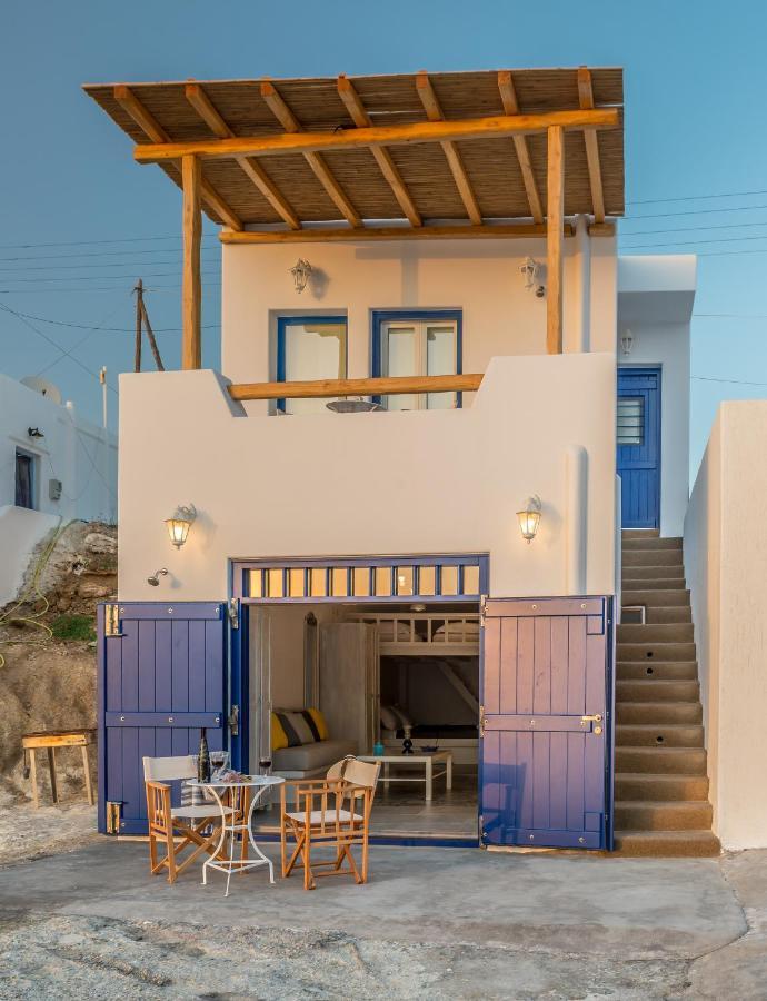 Manolis And Filio Home -By The Sea Pachaina Bagian luar foto